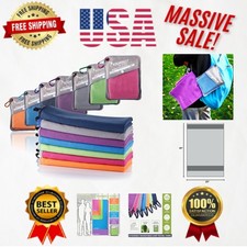 Asciugamano compatto in microfibra ad asciugatura rapida M:40''x20'' - perfetto per escursionisti e viaggiatori