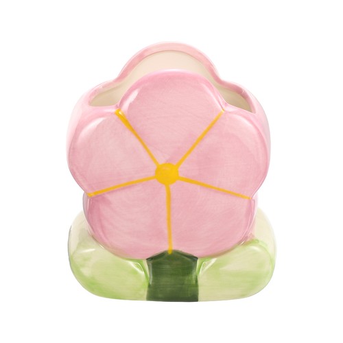 Ceramic flower pen - ceramic,