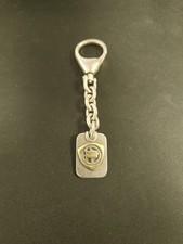 Portachiavi Lancia vintage Bertoni Milano anni ’70 – Argento/Oro Originale 