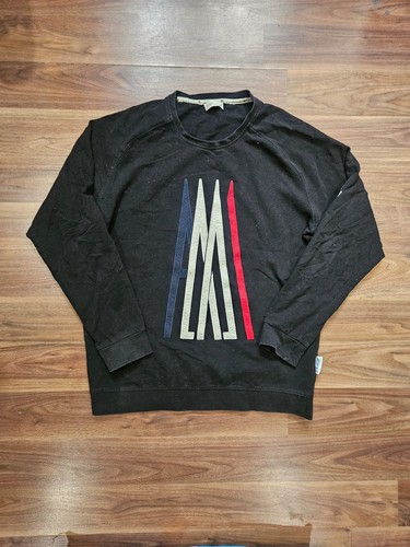 Felpa girocollo moncler logo - girocollo,