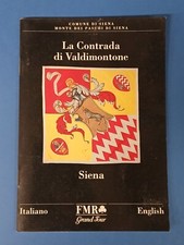 PALIO DI SIENA VALDIMONTONE FRANCO MARIA RICCI LE GUIDE AL GRAN TOUR 1991