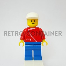 LEGO Minifigures - 1x zip014 - Man - Pilot Medic Town Omino Minifig Set 6482