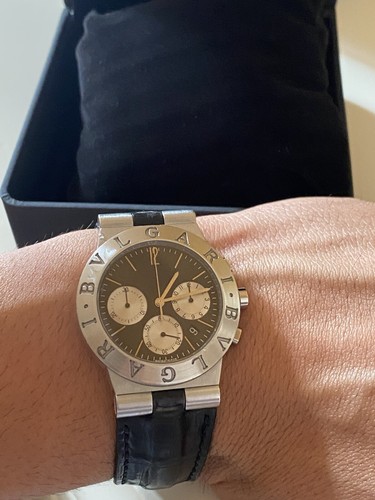 Bulgari diagono chronograph - bulgari,