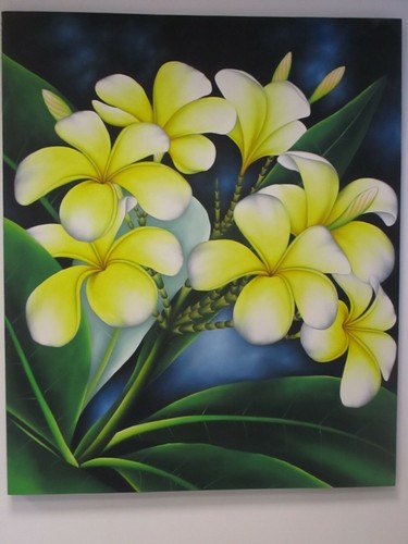 Quadro batik dipinto - a, mano