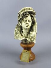 Scultura ceramica Morlin statua firmata bambino soprammobile vintage XX Sec.