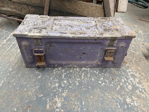 Army ammo storage box - storage, painted