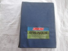 FIAT  Autocarro 616 N3/4   CATALOGO RICAMBI Catalogo Parti Ricambio 1971