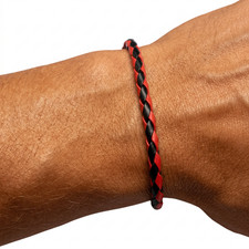 Bracciale Milan Rosso e Nero