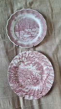 2 Piatti porcellana inglese