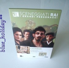 **DVD Sceneggiati RAI i grandi personaggi LIGABUE 1-3puntate come nuovo !!