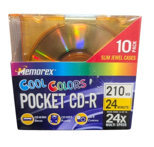 Memorex confezione r - 10, cd-r