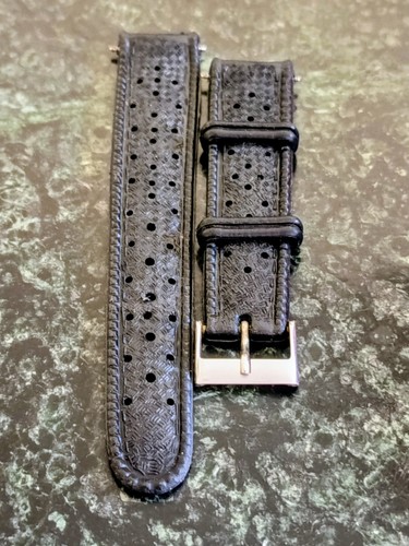 Cinturino tropic gomma nero - cinturino,