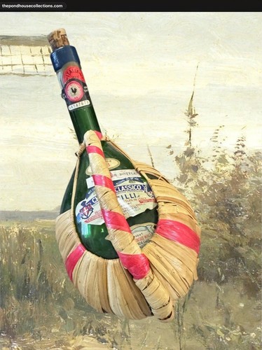 Bottiglia vino vetro - , sommelier