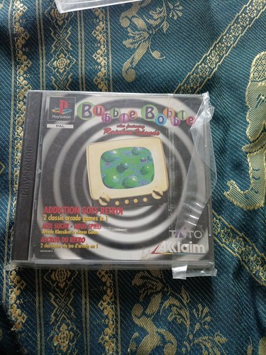 Ps1 bubble bobble playstation - bobble,