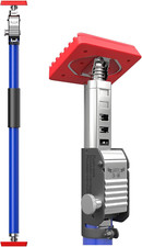 ?Puntello Telescopico Regolabile 75-133Cm 1 Pz Aste Telescopiche Palo Telescopi