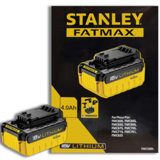 Stanley Fatmax Batteria Ricaricabile 18 V 4.0 Ah Ioni Di Litio FMC688L-XJ