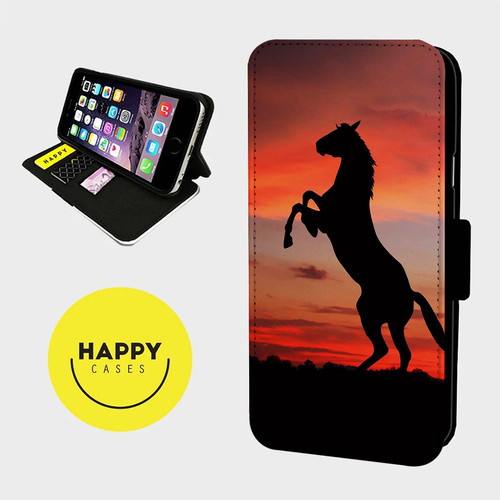 Sunset horse silhouette - sunset,