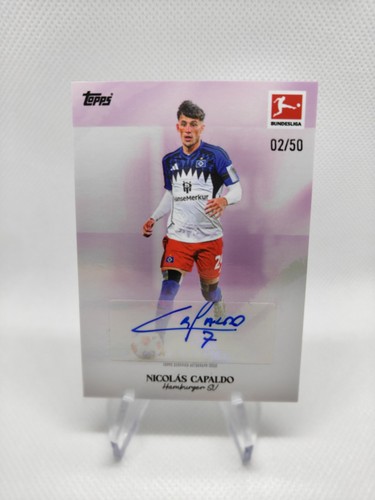 Autografo nicolas capaldo - autografo, /50