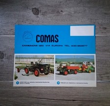 Brochure Vintage Comas Ponicar