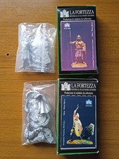 Lotto Di Numero  Due soldatini piombo Fortezza Da Assemblare e Dipingere 