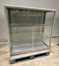 Vetrina Espositiva, Luce LED, Anti-Furto, Alluminio Grigio.