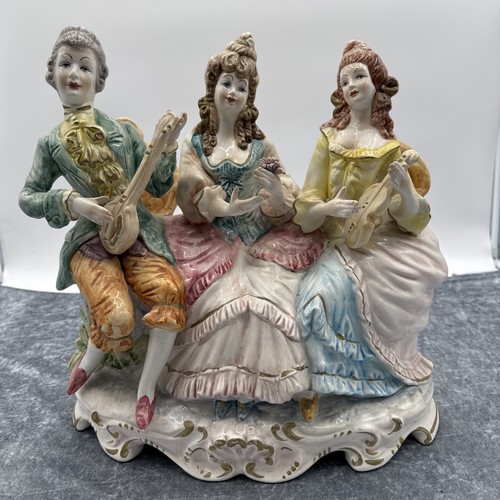 Gruppo statuine porcellana - gruppo,