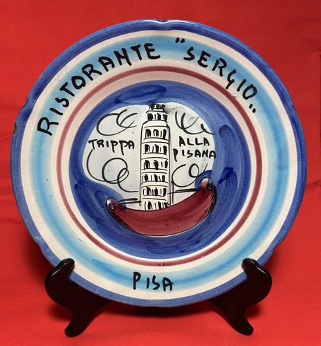 Pisa piatto buon ricordo 1982 - piatto,
