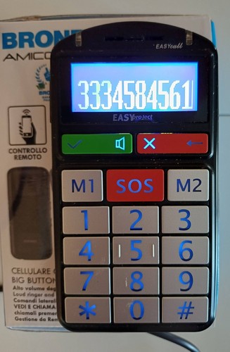 Telefono cellulare per anziani - telefono,