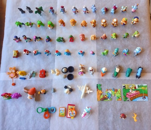 Raro lotto pezzi kinder - 65+,