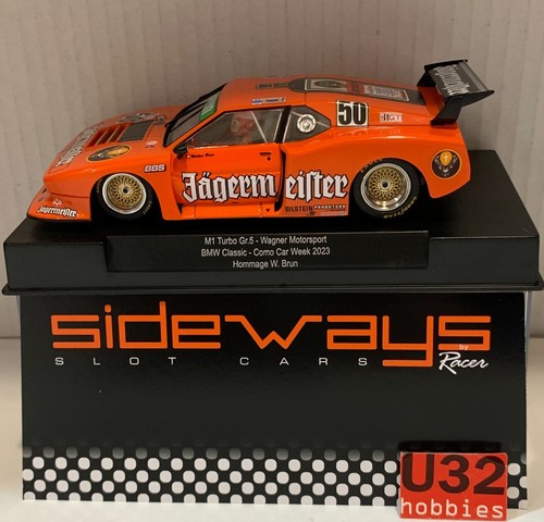 Slot car racer sideways - slot,