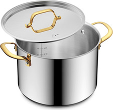 Pentola Stock 12 Qt Acciaio