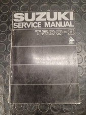 Manuale Officina Suzuki T500