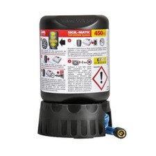 LIQUIDO RICARICA KIT GONFIA E RIPARA PNEUMATICI AUTO MOTO UNIVERSALE 450ML 72174