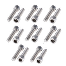 16 Viti Bulloni Acciaio Inox