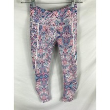 Leggings alla caviglia increspati stampa animalier Calia taglia XS