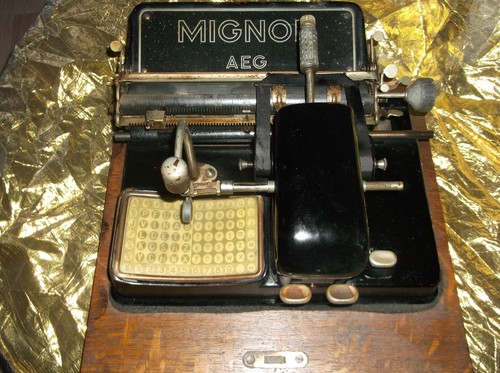 Aeg mignon antica macchina - antica,