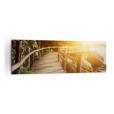 Quadro su Tela 160x50cm ponte