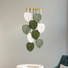 Macrame Wall Hanging Bohémien Tapestry Macrame per Wedding Apartment Party