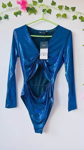 Zara metallic blue - metallic,