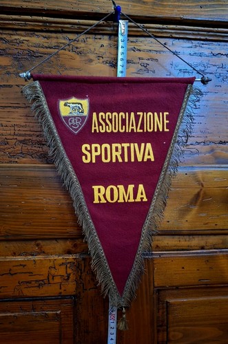 Gagliardetto roma calcio - gagliardetto,