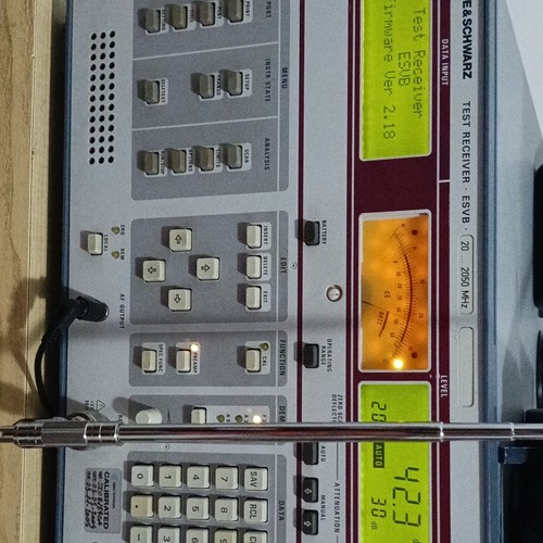 Rohde schwarz esvb - rohde, test