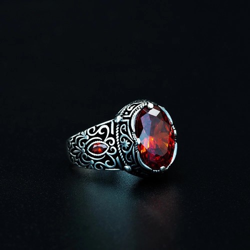 Anello uomo argento - da, in
