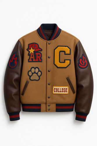 Giacca vintage marrone