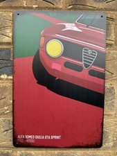 Targa da parete pubblicitaria