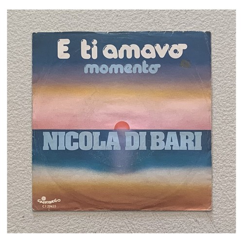 Nicola bari vinile 45 - nicola, di