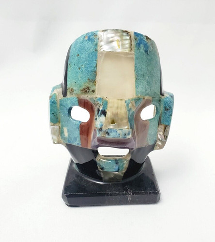 Maschera morte tribale onice