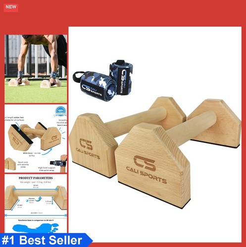 Parallette legno barre - legno, push