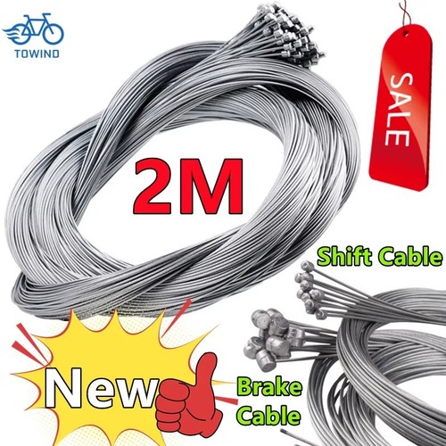 Cavo freno bici cambio - 2m,