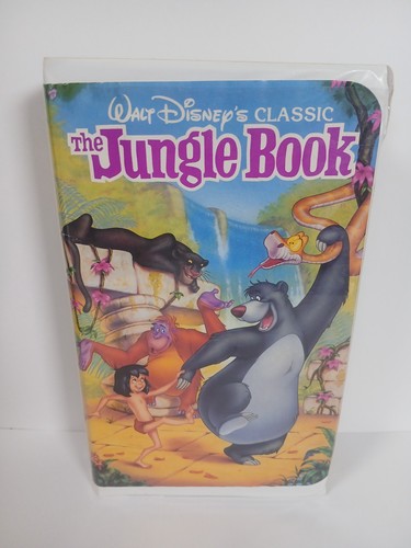 The jungle book vhs - book,