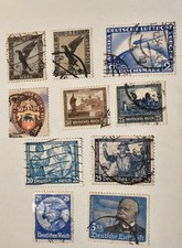 Lot of rare cancelled stamps